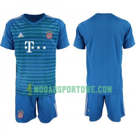 Koszulka Bayern Monachium Bramkarska Dziecięcy Wyjazdowe Stroje Piłkarskie 2019/20 Krótki Rękaw